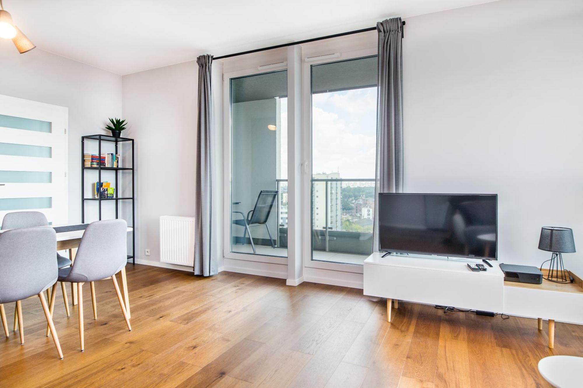 Mogilska Tower Apartments Near Tauron Arena By Inpoint - Free Underground Parking Krakau Exterior foto